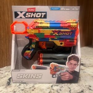 Zuru X-Shot Skins Blaster - Colorful Adventure